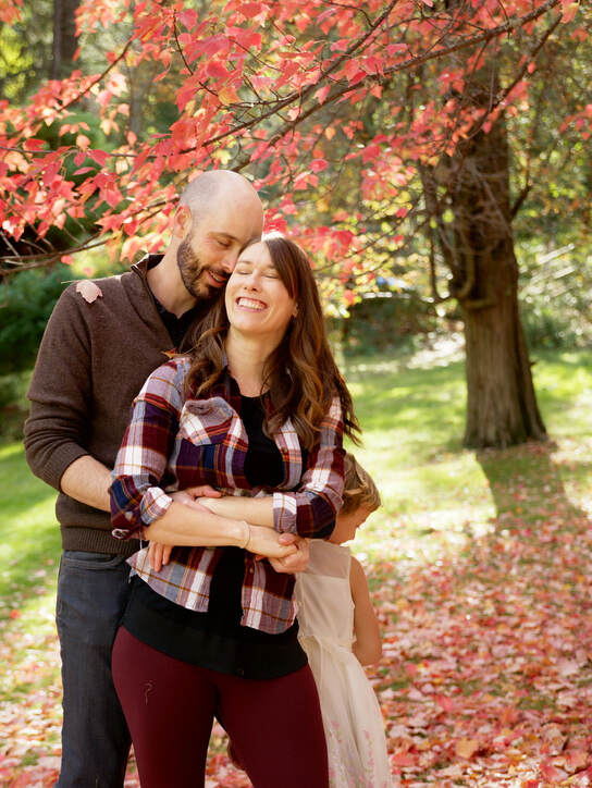 Fall engagement photo by Immortalized Image Photography in Lithia Park, Ashland Oregon